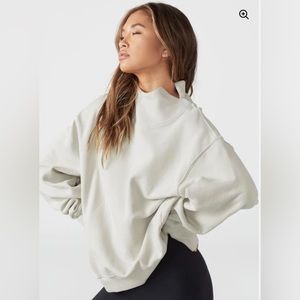 NWT Joah Brown Turtleneck Sahara Sweatshirt